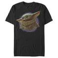 thumbnail image 1 of Star Wars The Mandalorian Men's The Child Circle Halo T-Shirt, 1 of 5