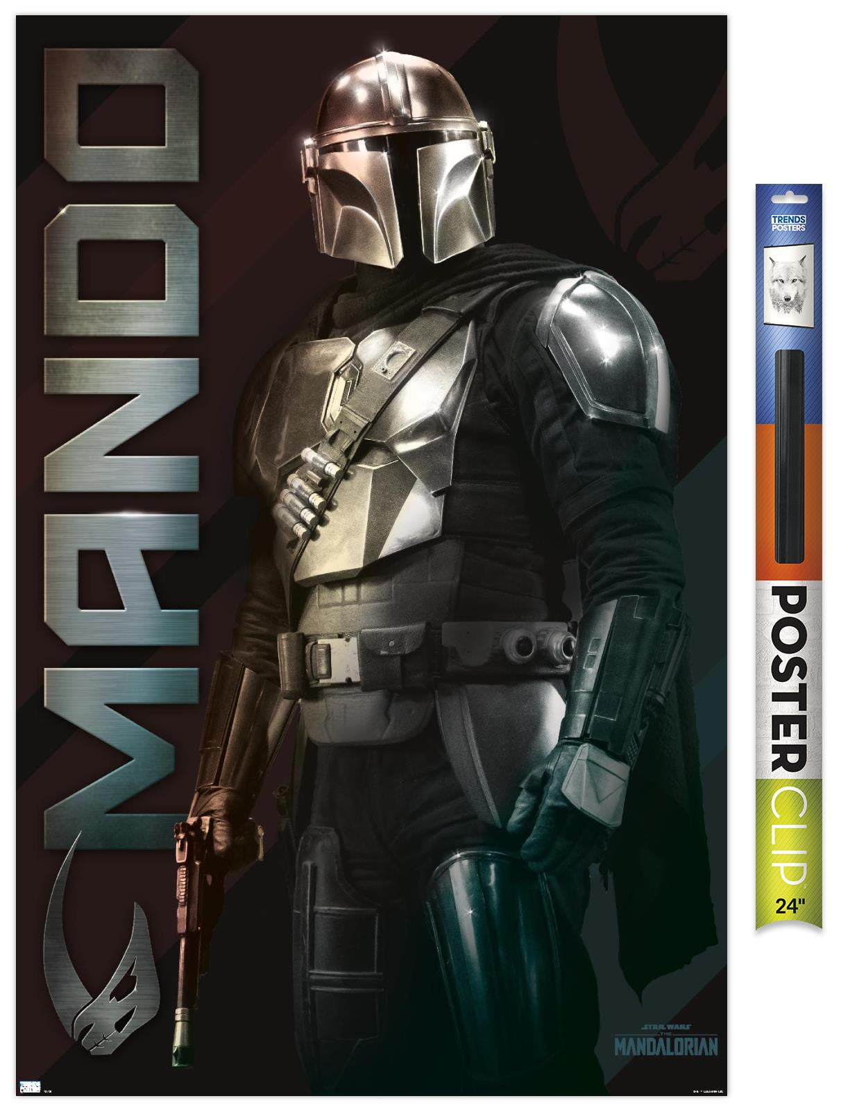 Star Wars: The Mandalorian - Name Wall Poster, 22.375" x 34"