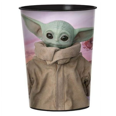 The Mandalorian Plastic Favor Cup - 16 oz. | Multicolor | 1 Pc.