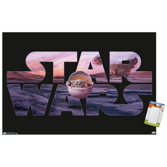 Star Wars: The Mandalorian - Pod Wall Poster, 22.375" x 34"