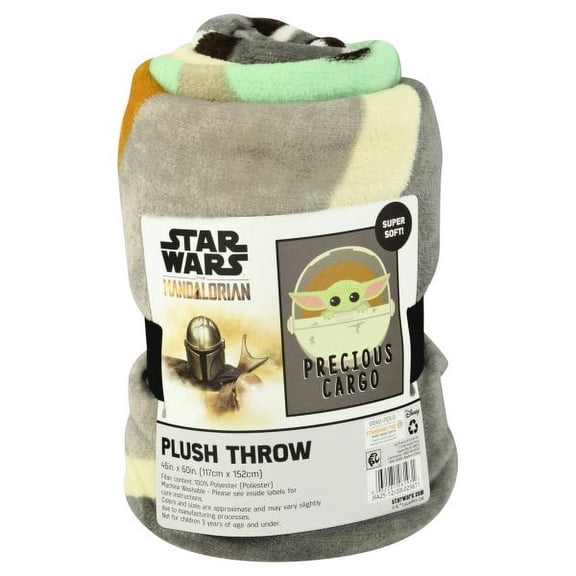 Star Wars "The Mandalorian Precious Cargo" Throw Blanket