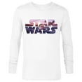 thumbnail image 1 of Star Wars The Mandalorian Razor Crest Floating Pod Logo - Long Sleeve T-Shirt for Men - Customized-White, 1 of 5