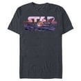 thumbnail image 1 of Star Wars The Mandalorian Razor Crest Floating Pod Logo - Short Sleeve Blended T-Shirt for Adults - Customized-Navy Heather, 1 of 5