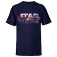 thumbnail image 1 of Star Wars The Mandalorian Razor Crest Floating Pod Logo - Short Sleeve T-Shirt for Kids - Customized-Navy, 1 of 5