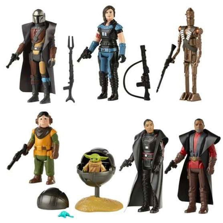 Star Wars The Mandalorian Retro Collection | Set 7 Action Figure 9,5 Cm | Ispirate A Kenner 1978 - 3