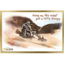 Star Wars: The Mandalorian - Ride Wall Poster, 14.725" x 22.375", Framed