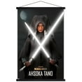 thumbnail image 1 of Star Wars The Mandalorian Season 2 - Ahsoka Lightsabers Wall Poster with Wooden Magnetic Frame, 22.375" x 34", 1 of 3