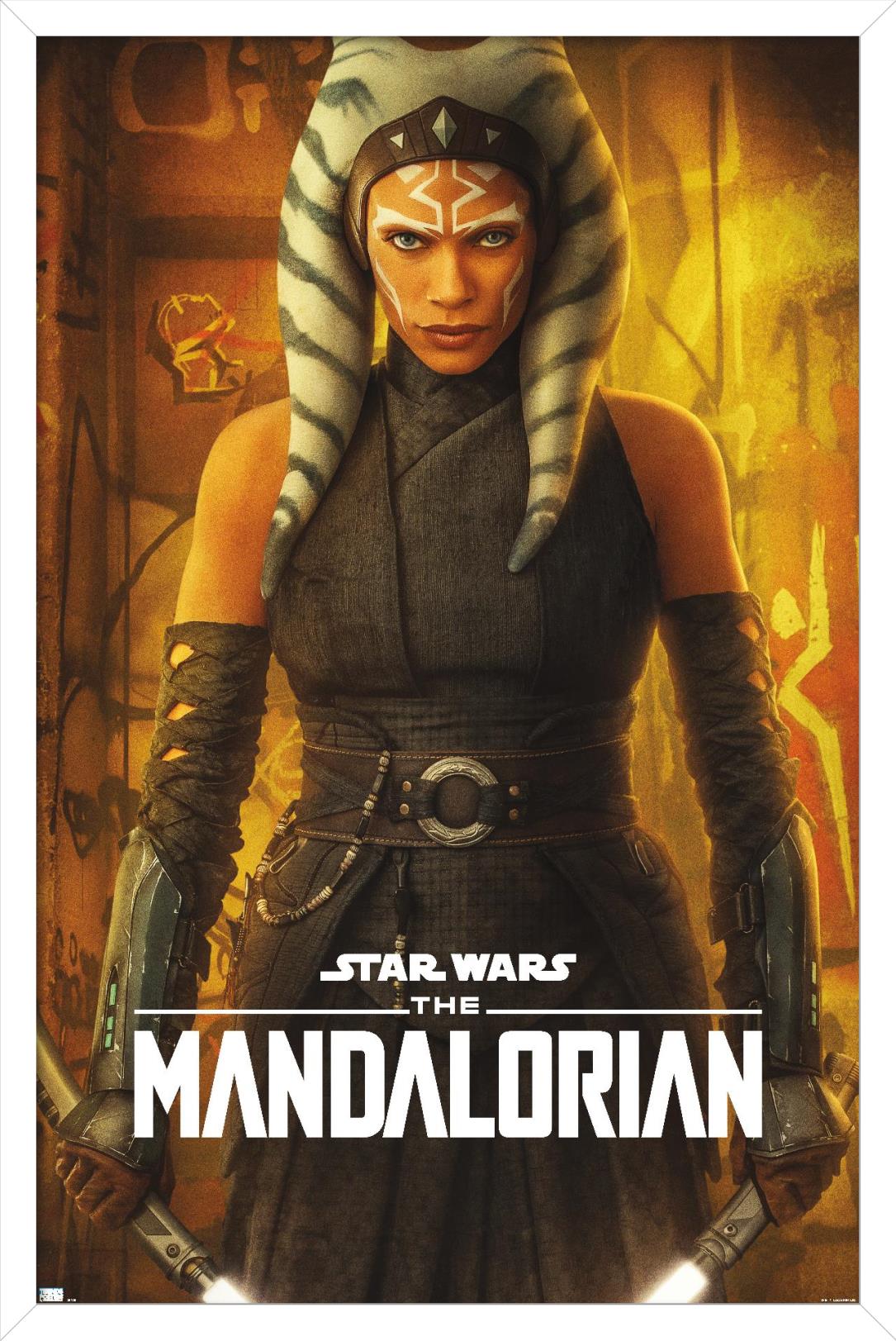 Star Wars: The Mandalorian Season 2 - Ahsoka One Sheet Wall Poster, 14.725" x 22.375", Framed - image 1 of 5