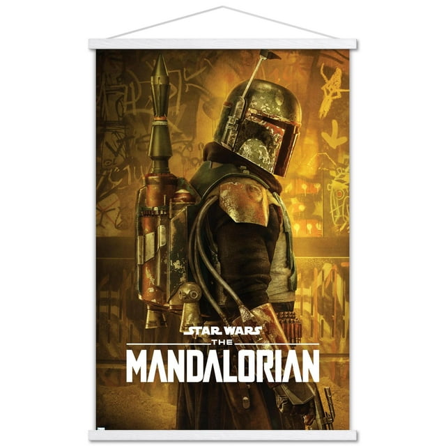 Star Wars: The Mandalorian Season 2 - Boba Fett 24" x 40" Poster by Trends International