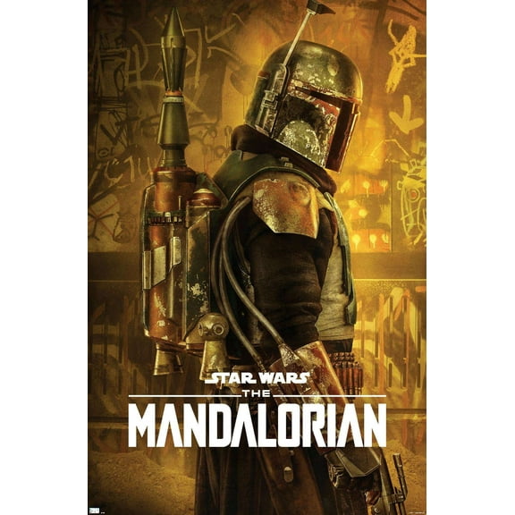 Star Wars: The Mandalorian Season 2 - Boba Fett One Sheet Wall Poster, 14.725" x 22.375"