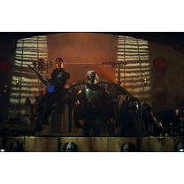 Star Wars: The Mandalorian Season 2 - Boba Fett on Jabba's Throne Wall Poster, 22.375" x 34"