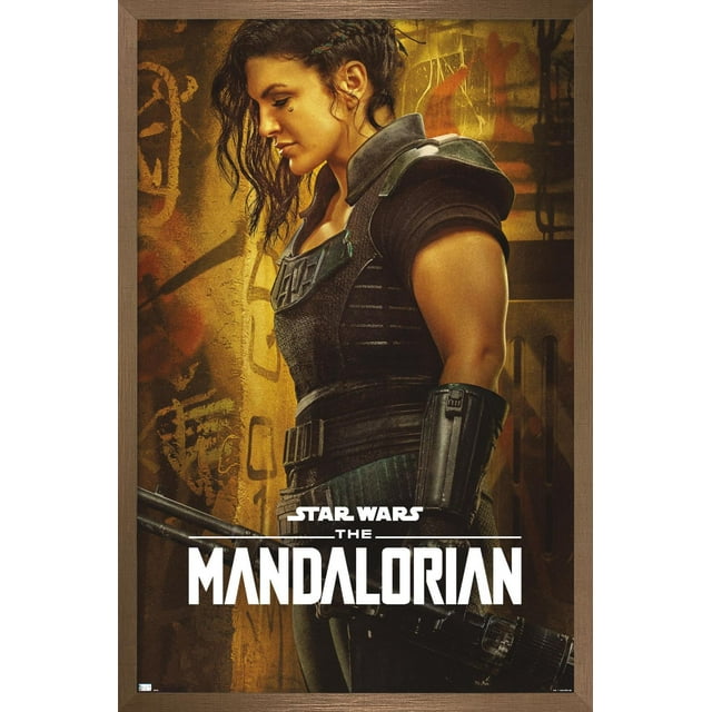 Star Wars: The Mandalorian Season 2 - Cara Dune Wall Poster, 14.725" x 22.375", Framed
