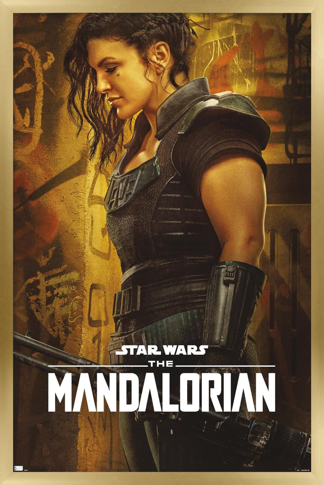 Star Wars: The Mandalorian Season 2 - Cara Dune Wall Poster, 22.375" x 34", Framed - image 1 of 5