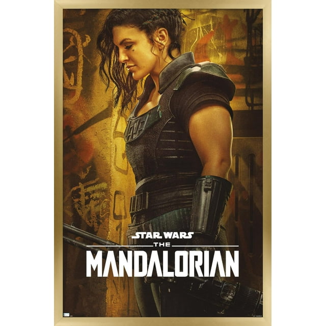 Star Wars: The Mandalorian Season 2 - Cara Dune Wall Poster, 22.375" x 34", Framed