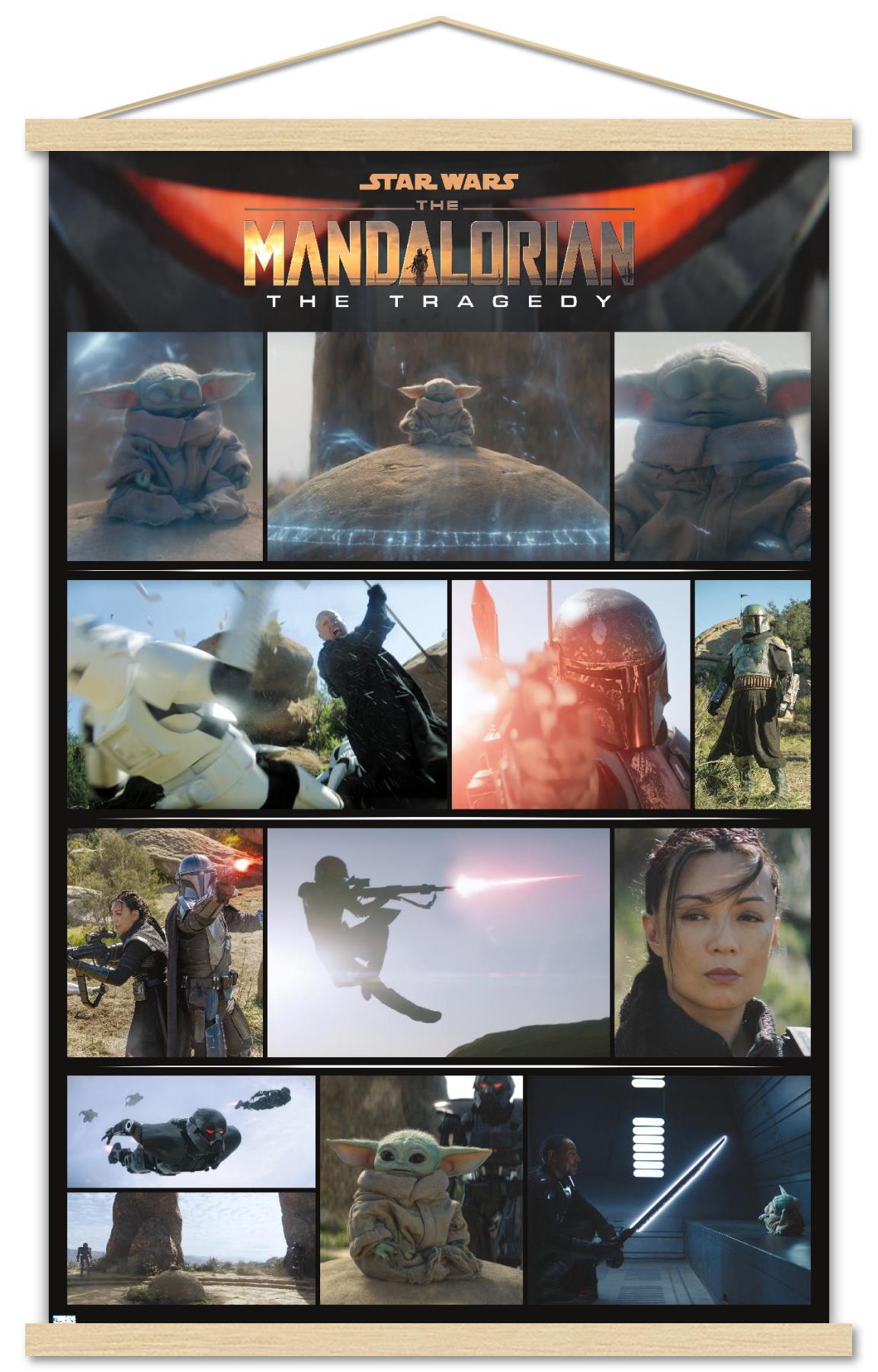 Star Wars: The Mandalorian Season 2 - Chapter 14 Grid Wall Poster with ...