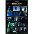 thumbnail image 1 of Star Wars: The Mandalorian Season 2 - Chapter 16 Grid Wall Poster, 14.725" x 22.375", Framed, 1 of 3
