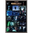 thumbnail image 1 of Star Wars: The Mandalorian Season 2 - Chapter 16 Grid Wall Poster, 22.375" x 34", Framed, 1 of 3
