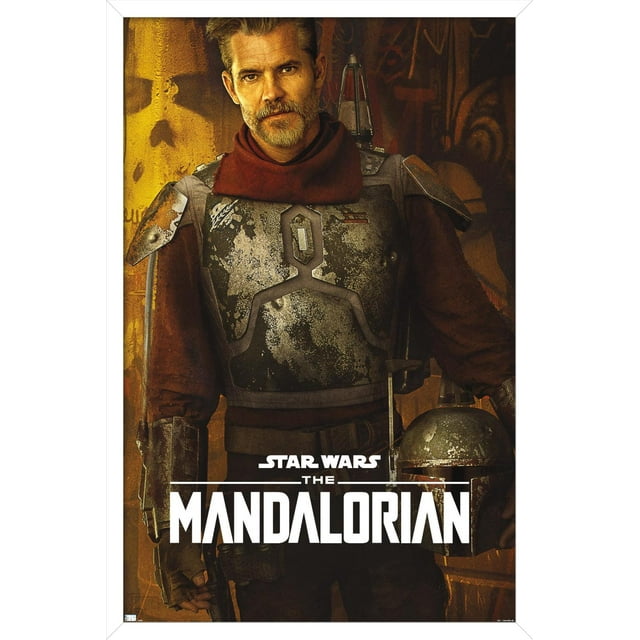 Star Wars: The Mandalorian Season 2 - Cobb Vanth Wall Poster, 14.725" x 22.375", Framed