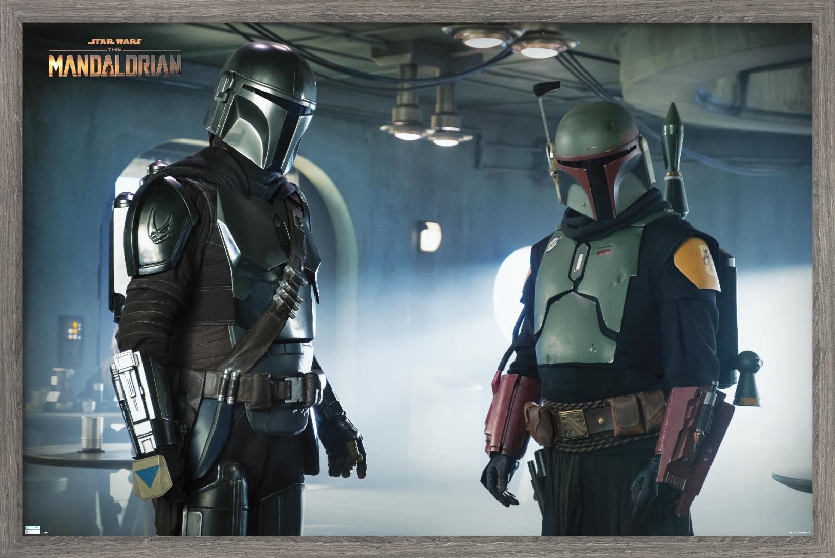 Star Wars: The Mandalorian Season 2 - Duo Wall Poster, 14.725" x 22.375", Framed - image 1 of 5