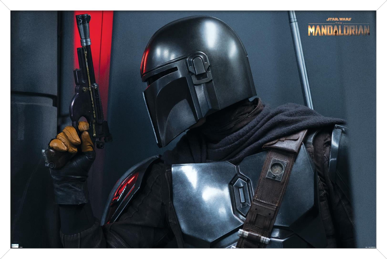 Star Wars: The Mandalorian Season 2 - Fight Wall Poster, 22.375" x 34", Framed
