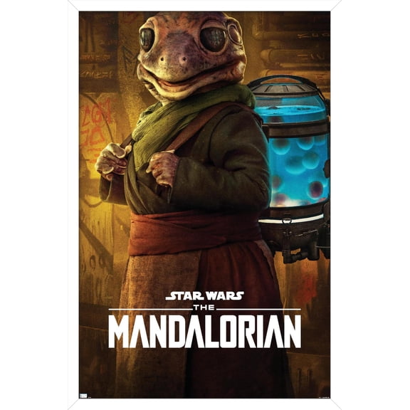 Star Wars: The Mandalorian Season 2 - Frog Lady Wall Poster, 22.375" x 34", Framed