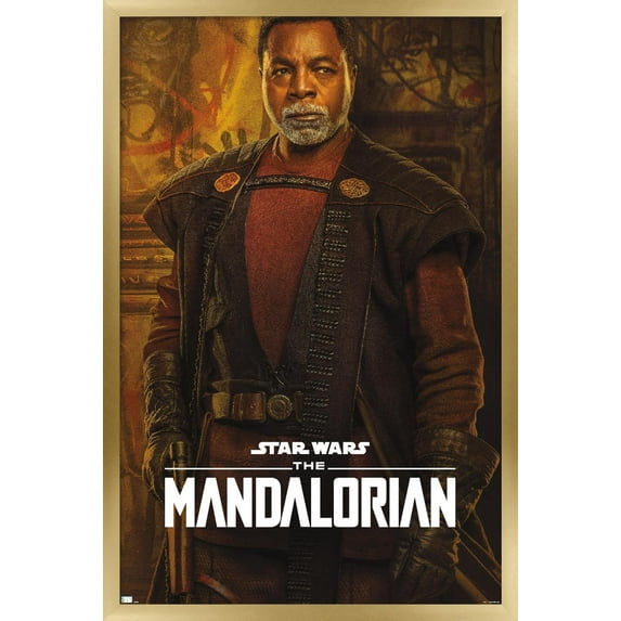 Star Wars: The Mandalorian Season 2 - Greef Karga Wall Poster, 22.375" x 34", Framed