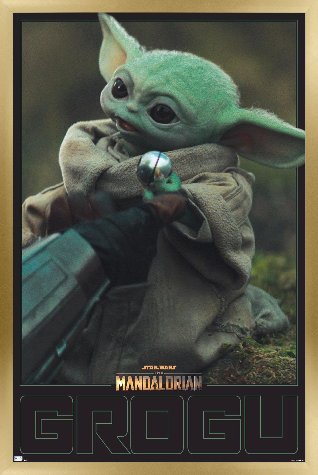 Star Wars The Mandalorian Season 2 - Grogu Wall Poster, 14.725" x 22.375", Framed - image 1 of 5