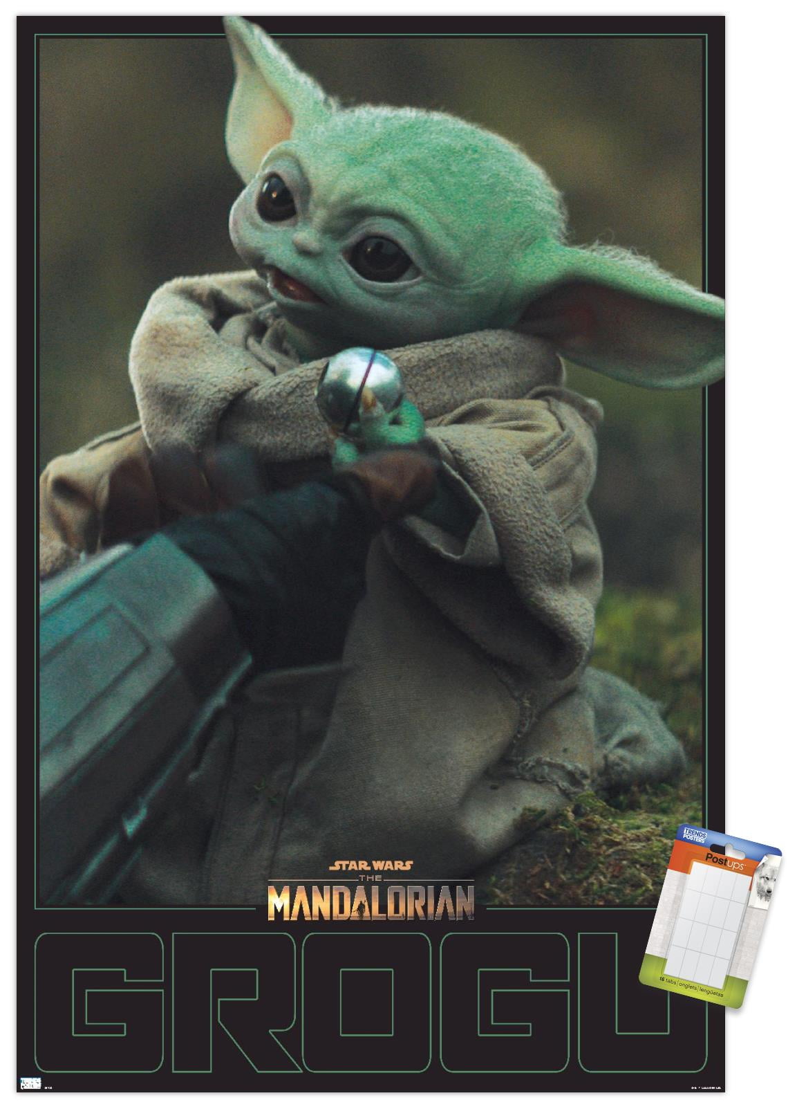 Star Wars The Mandalorian Season 2 - Grogu Wall Poster, 14.725" x 22.375"