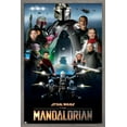 thumbnail image 1 of Star Wars: The Mandalorian Season 2 - Key Art by Andrew Switzer Wall Poster, 14.725" x 22.375", Framed, 1 of 3