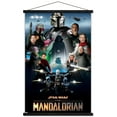 thumbnail image 1 of Star Wars: The Mandalorian Season 2 - Key Art by Andrew Switzer Wall Poster with Wooden Magnetic Frame, 22.375" x 34", 1 of 3