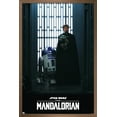 thumbnail image 1 of Star Wars: The Mandalorian Season 2 - Luke, Grogu and R2-D2 Wall Poster, 14.725" x 22.375", Framed, 1 of 3