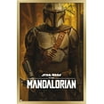 thumbnail image 1 of Star Wars: The Mandalorian Season 2 - Mandalorian Wall Poster, 14.725" x 22.375", Framed, 1 of 5