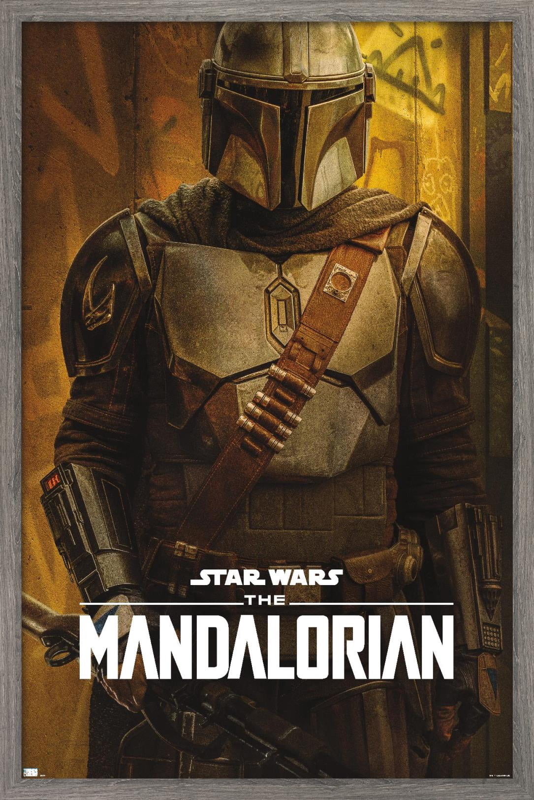 Star Wars: The Mandalorian Season 2 - Mandalorian Wall Poster