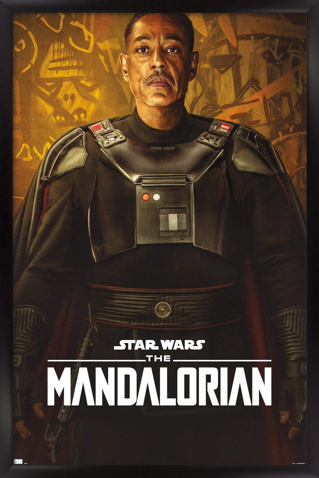 Star Wars: The Mandalorian Season 2 - Moff Gideon Wall Poster, 22.375" x 34", Framed