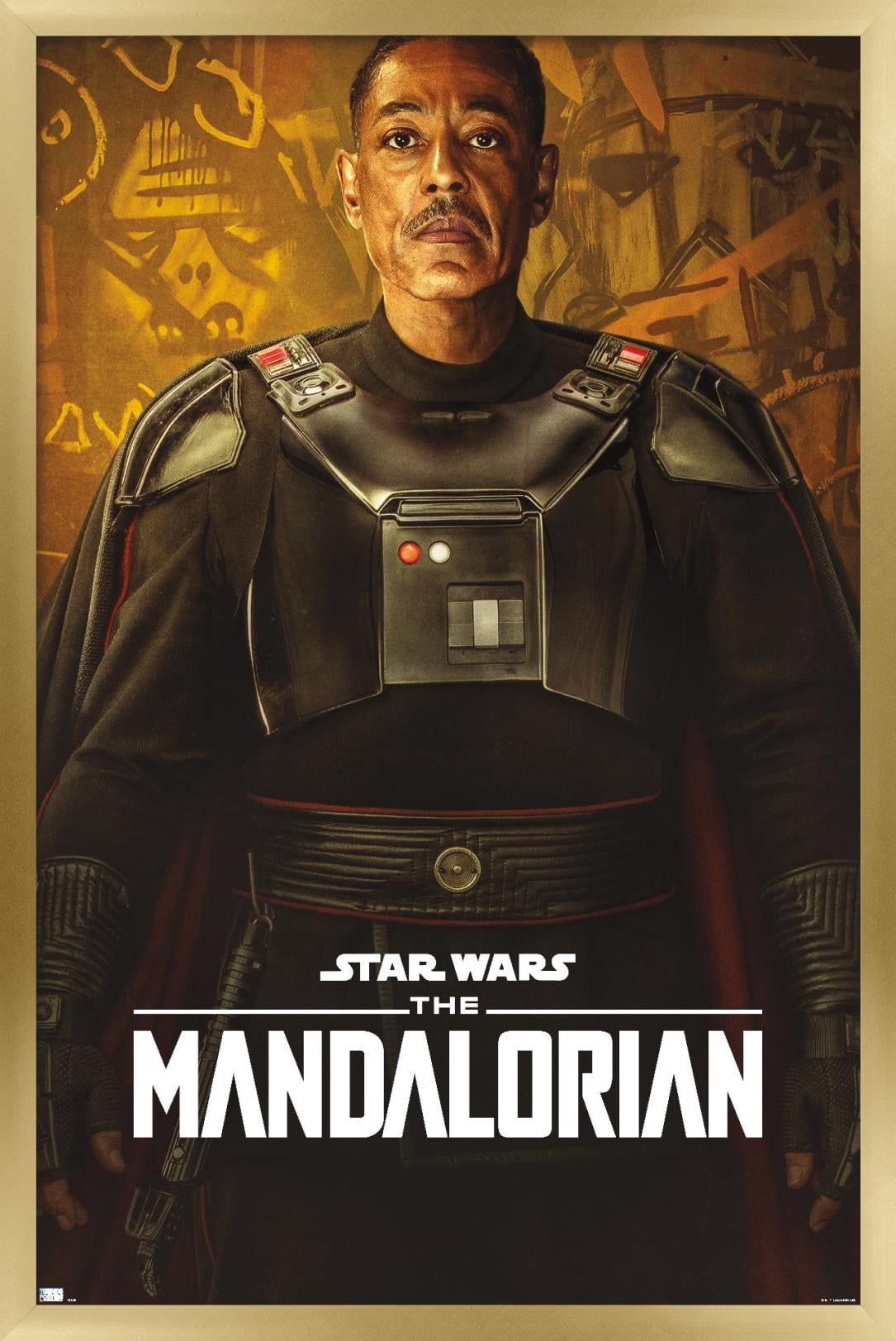 Star Wars: The Mandalorian Season 2 - Moff Gideon Wall Poster, 22.375" x 34", Framed
