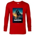 thumbnail image 1 of Star Wars The Mandalorian Season 2 Poster - Long Sleeve T-Shirt for Men - Customized-New Red, 1 of 5