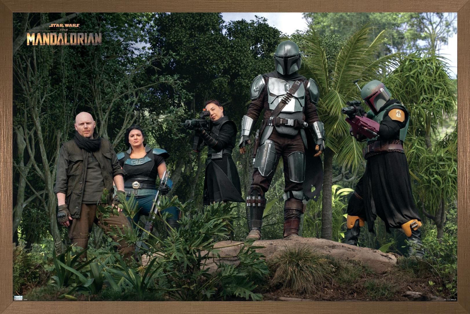 Star Wars: The Mandalorian Season 2 - Team Wall Poster, 14.725" x 22.375", Framed - image 1 of 5