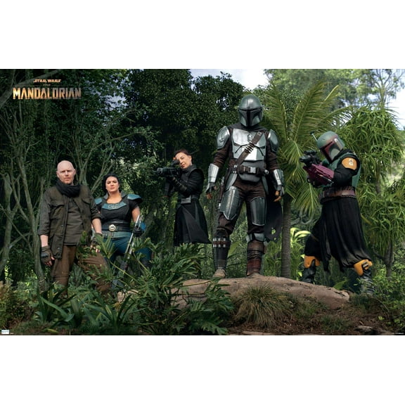 Star Wars: The Mandalorian Season 2 - Team Wall Poster, 22.375" x 34"