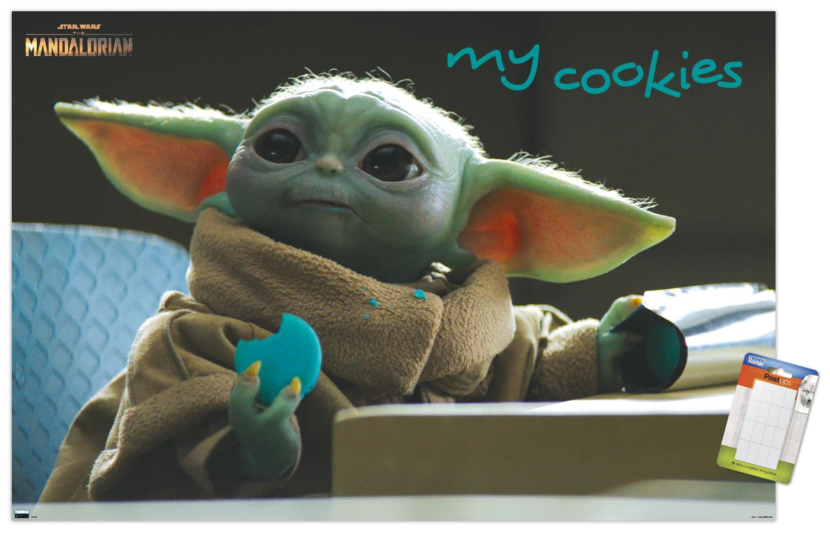 Star Wars: The Mandalorian Season 2 - The Child Cookies Wall Poster, 14.725" x 22.375"