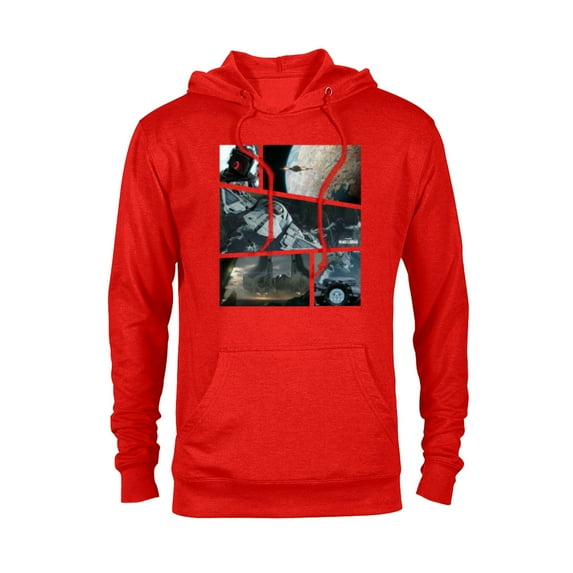 Star Wars The Mandalorian Season 3 Bo-Katan Gauntlet Battle - Pullover Hoodie for Adults - Customized-Red