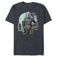thumbnail image 1 of Star Wars The Mandalorian Season 3 Bo-Katan Kryze Plazir-15 - Short Sleeve Blended T-Shirt for Adults - Customized-Navy Heather, 1 of 5