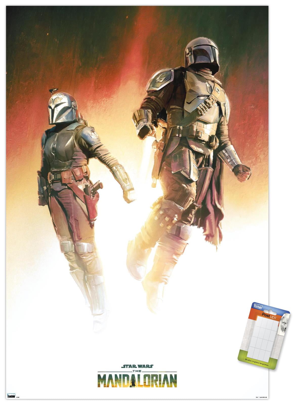 Star Wars The Mandalorian Season 3 Duo Wall Poster, 22.375" x 34"