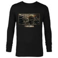 thumbnail image 1 of Star Wars The Mandalorian Season 3 Grogu Big Hug Concept Art - Long Sleeve T-Shirt for Men - Customized-Black, 1 of 5