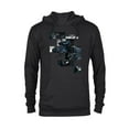 thumbnail image 1 of Star Wars The Mandalorian Season 3 Grogu Bo-Katan & Armorer - Pullover Hoodie for Adults - Customized-Black, 1 of 5