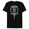 thumbnail image 1 of Star Wars The Mandalorian Season 3 Grogu Fierce Warrior N-1 - Short Sleeve Blended T-Shirt for Adults - Customized-Black, 1 of 5