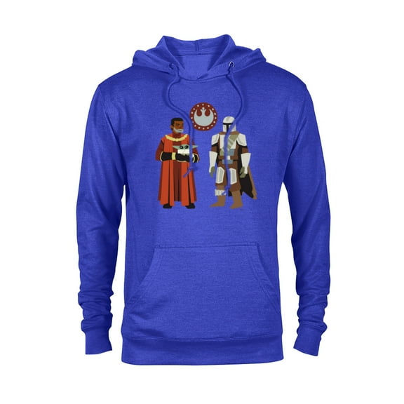 Star Wars The Mandalorian Season 3 Grogu Greef Karga Symbol - Pullover Hoodie for Adults - Customized-Royal