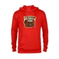 thumbnail image 1 of Star Wars The Mandalorian Season 3 Grogu I’m With Mando - Pullover Hoodie for Adults - Customized-Red, 1 of 5