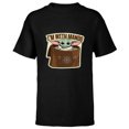 thumbnail image 1 of Star Wars The Mandalorian Season 3 Grogu I’m With Mando - Short Sleeve T-Shirt for Kids - Customized-Black, 1 of 5