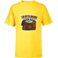 thumbnail image 1 of Star Wars The Mandalorian Season 3 Grogu I’m With Mando - Short Sleeve T-Shirt for Kids - Customized-Yellow, 1 of 5