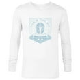 thumbnail image 1 of Star Wars The Mandalorian Season 3 Grogu The Way Hyperspace - Long Sleeve T-Shirt for Men - Customized-White, 1 of 5
